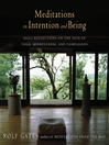 Cover image for Meditations on Intention and Being